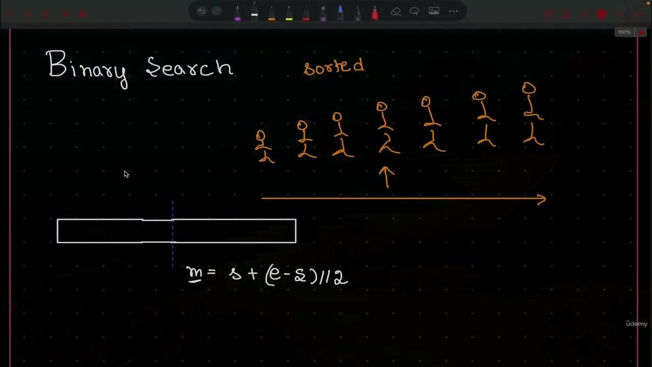076 - Binary Search Using Recursion - Part 1 - YouTube
