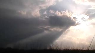 Some nice sunrays breaking through the clouds