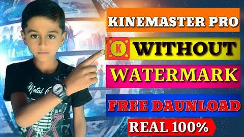 Remove Kinemaster Watermark | Best Mobile Video Editor in 2020 (Alternative Way)