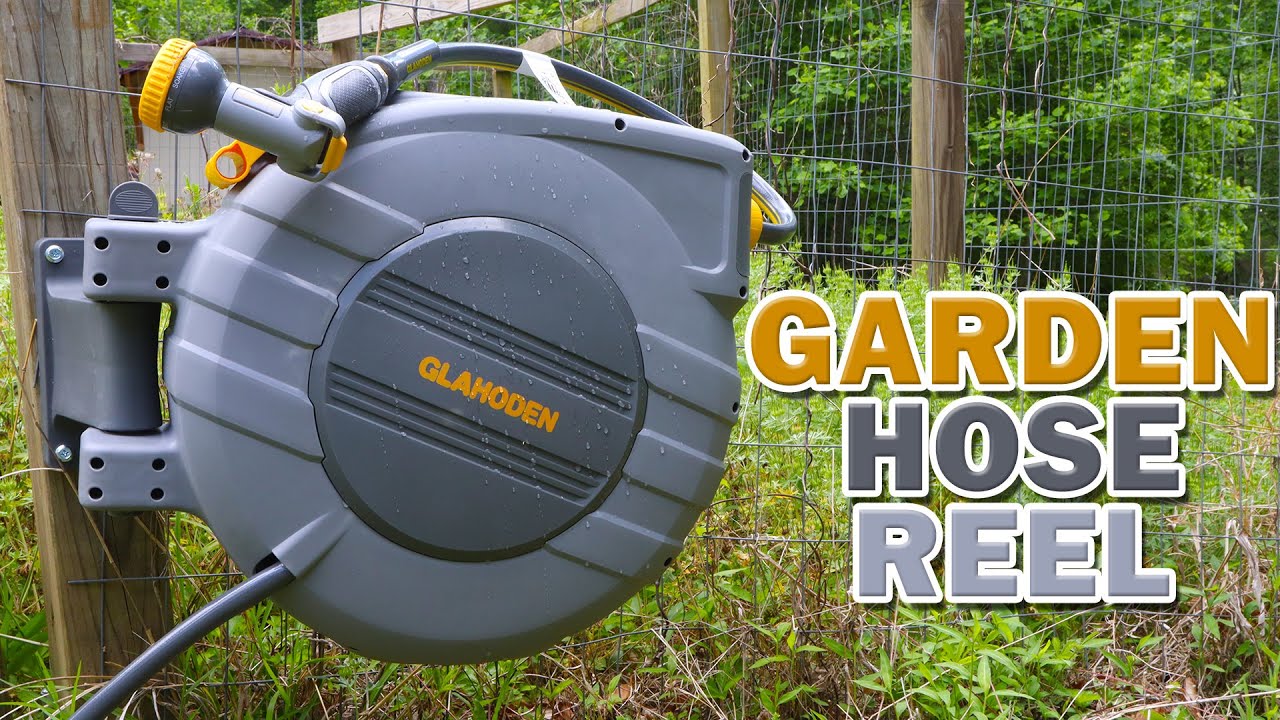 Glahoden Retractable Hose Reel Review [Much better] 
