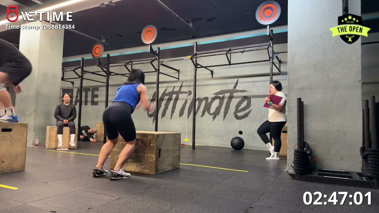 Crossfit Open 26.1 Hyejeong Kim