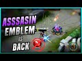ASSASSIN EMBLEM IS BACK! SKYLARK FANNY AGGRESSIVE GAMEPLAY BY YASUE! New Season Solo Push Ranked!