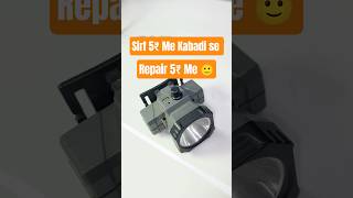Kabad se mila DEAD Headlamp 😳 | Battery Change karke bana diya Powerful 🔥 #shorts