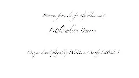 Pictures from the family album no3, Little White B...