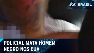 EUA: Homem negro diz que não consegue respirar, mas é morto por policial | SBT Brasil (26/04/24)