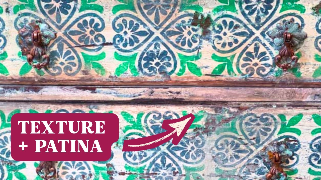 The Fail-safe Method for Creating Texture & Patina on Furniture