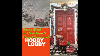  CHRISTMAS in July!! Hobby Lobby Sneak Peek!! Huge Clearance!! Run to Hobby Lobby!!