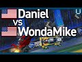 First Ever Triple Flip Reset in a Showmatch! | Daniel vs WondaMike