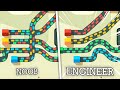 Using SEGREGATION to beat high scores in Mini Motorways!