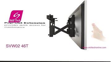 SVW02 46T SKILLTECH POP-OUT VIDEO WALL MOUNT