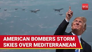 Trump's Bomber Squadron Takes Mediterranean Skies By Storm ...