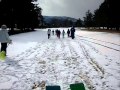 雪上マラソン！　ユニチカゴルフィングにて・・・