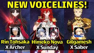 VOICELINES ARE HERE! E0S1 Himeko Nova, Rin Tohsaka & Gilgamesh | MOC 12 - HSR 4.4 screenshot 2