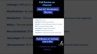 Hesi A2 Vocabulary Full Review Here