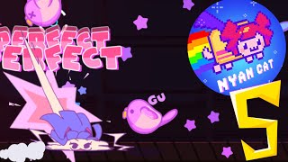 만우절 특집 냥캣 (Nyan Cat) 391450점 All Perfect 【Muse Dash】