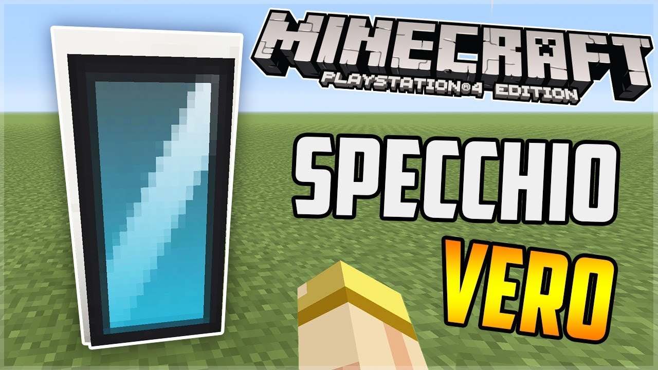 Tutorial Specchio Su Minecraft Ps4 Costruzione Speciale