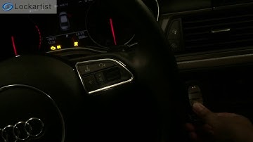 K518ISE to program the Audi A6l smart key  from www.lockartist.com, sales@lockartist.com