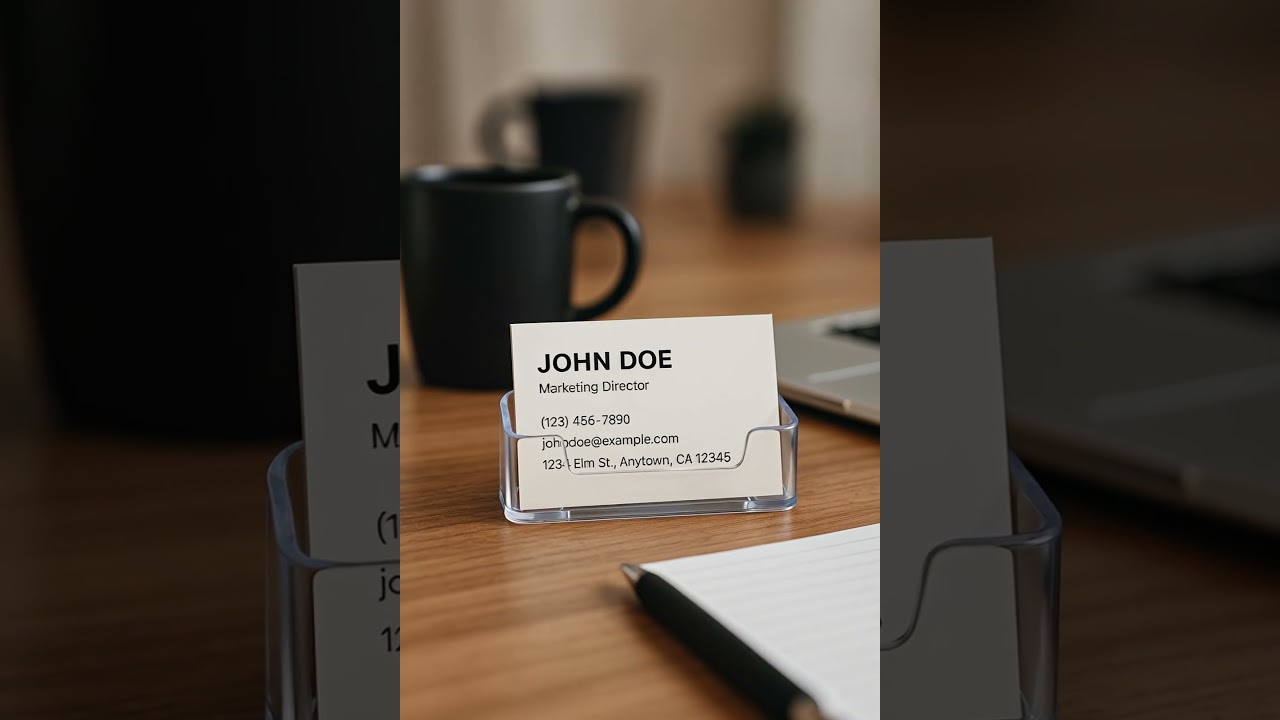 Business Card Holder