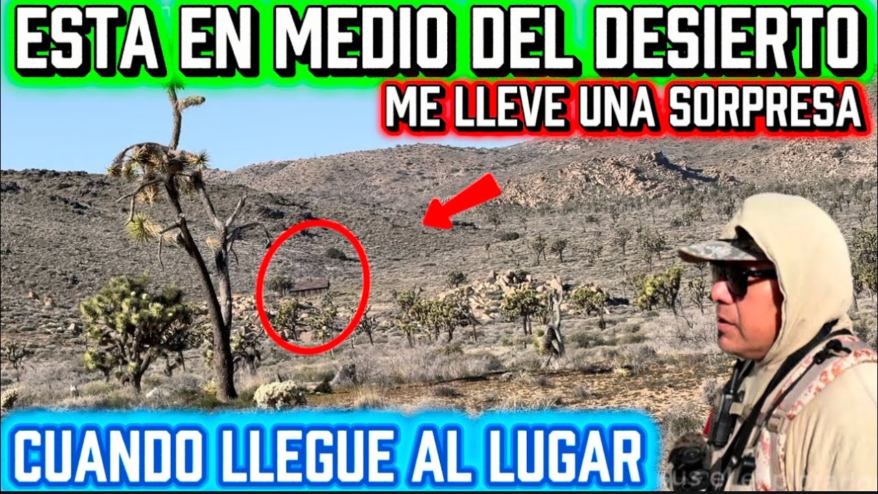 La encontré en medio del desierto pero no quieren que uno llegue hasta el lugar 