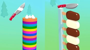 Slice It All Game! Satisfying and Relaxing ASMR Slicing Video