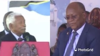 MZEE MWINYI AMWAGIA SIFA MAGUFULI HADHARANI 