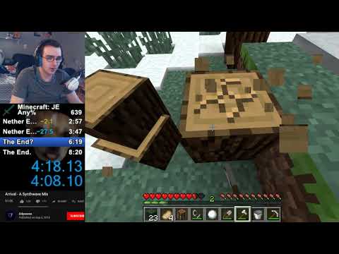 Minecraft SSG Speedrun / PB of 8:03.05