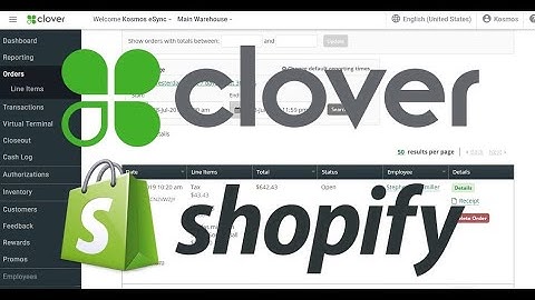 Clover Shopify 2 Way Inventory Sync
