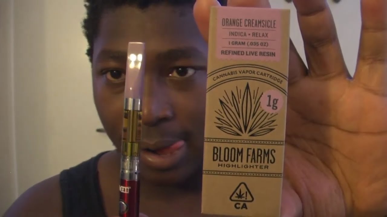 Bloom Farms: Orange Creamsicle Live Resin Cartridge Review
