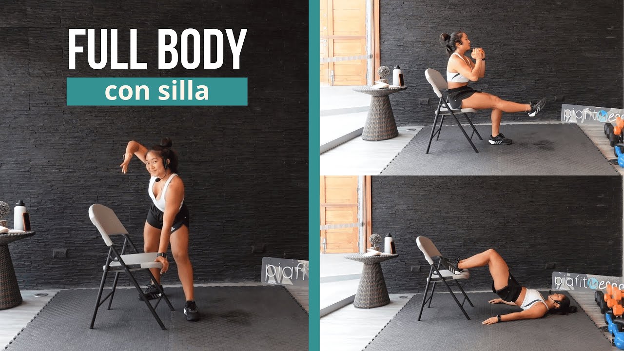 RUTINA FULL BODY CON SILLA | 15 MIN