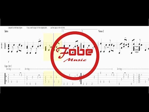 Vance Joy - Riptide / Guitar Acoustic Fingerstyle Tab