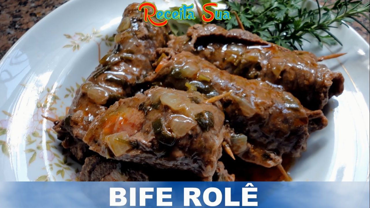 Bife rolê. - YouTube