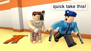 THEY THOUGHT I WAS A POLICE OFFICER!  Roblox Jailbreak Roleplay