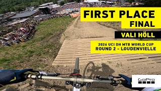GoPro: Vali Höll wins back to back at the 2026 UCI DH MTB World Series in Loudenvielle France