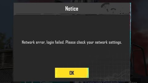 Bgmi login problem today | bgmi network error login failed please check your network settings 2023