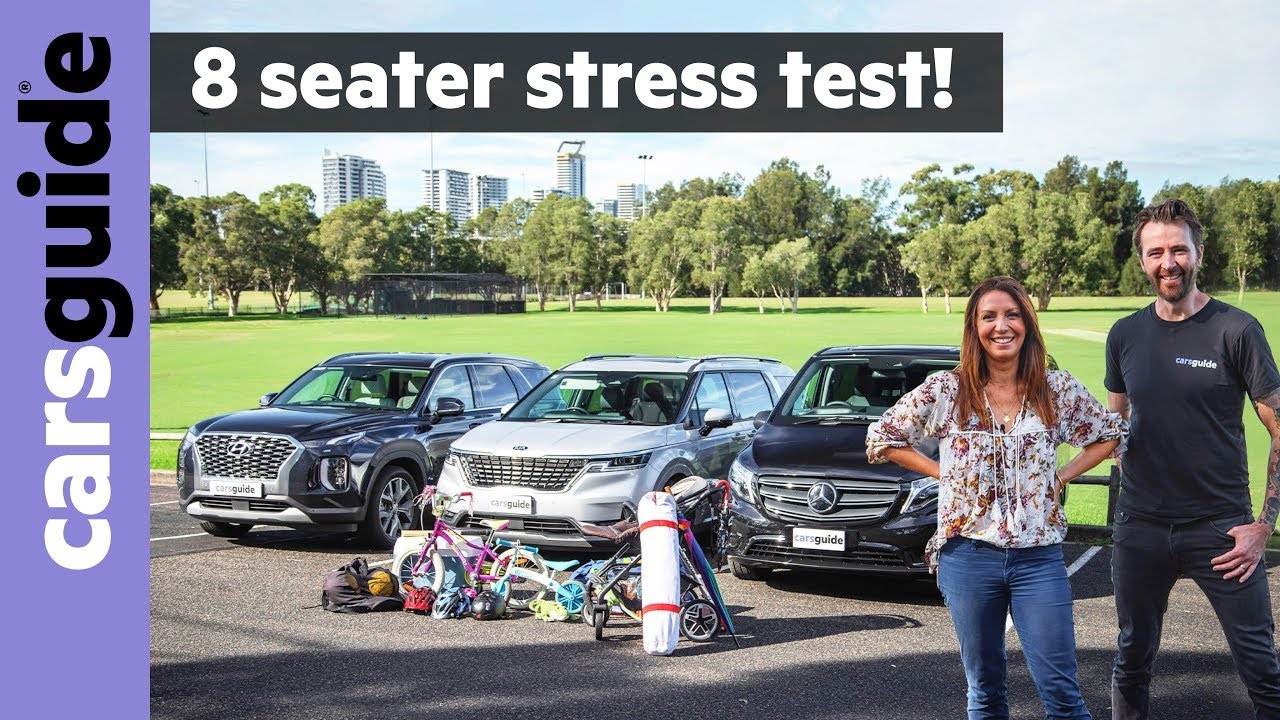 People mover v SUV: 8-seaters compared Australia: Kia Carnival v Hyundai Palisade v Mercedes Valente