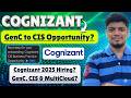 😱Cognizant GenC, CIS MultiCloud Big Update | Off-Campus 2025 Hiring JD | Will Cognizant Hire 2025 ?