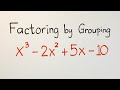 Factoring Polynomials Using Grouping