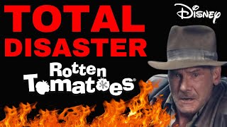 Indiana Jones 5 TOTAL DISASTER!  Rotten Tomatoes says WORST of ANY Indy Movie EVER made!