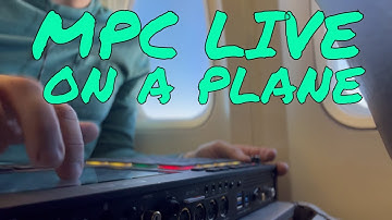 MPC Live 2 Portable Beat Making | Creating a House Track on a Plane Flight