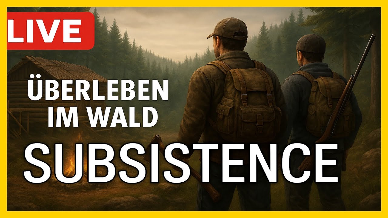 🐻 Bären, Jäger & Chaos! 2 Spieler im Survival-Wahnsinn | Subsistence Deutsch Live Stream