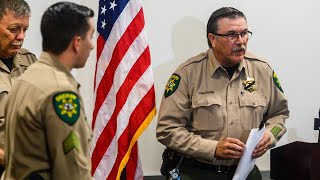 Watch press conference on shooting of El Dorado sheriff's deputy Brian Ishmael
