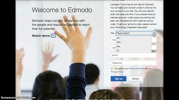Edmodo 2013   PC01 Creating an Account