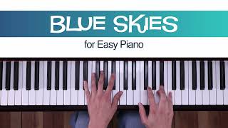 Blue Skies Irving Berlin - Easy Jazz Piano Sheet Music - Makingmusicfun.net