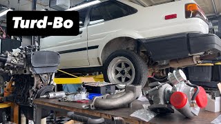 4AGTC under $500? AE86 parts for Carburetor blow through turbo 4age head 4ac block