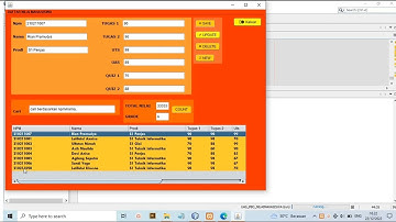 UAS-PBO-Membuat Nilai Mahasiswa - Netbeans 8.2 IDE-Java