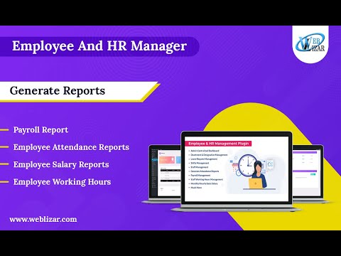 Generating Reports And Payroll Management