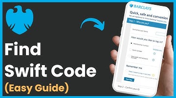 How to find the SWIFT code of Barclays