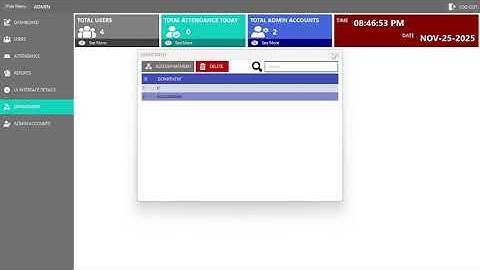 EMPLOYEE ATTENDANCE SYSTEM USING RFID VB.NET