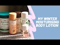 Mixing my winter moisturizing body lotion for dry skin|| Bramley skincare || South African YouTube