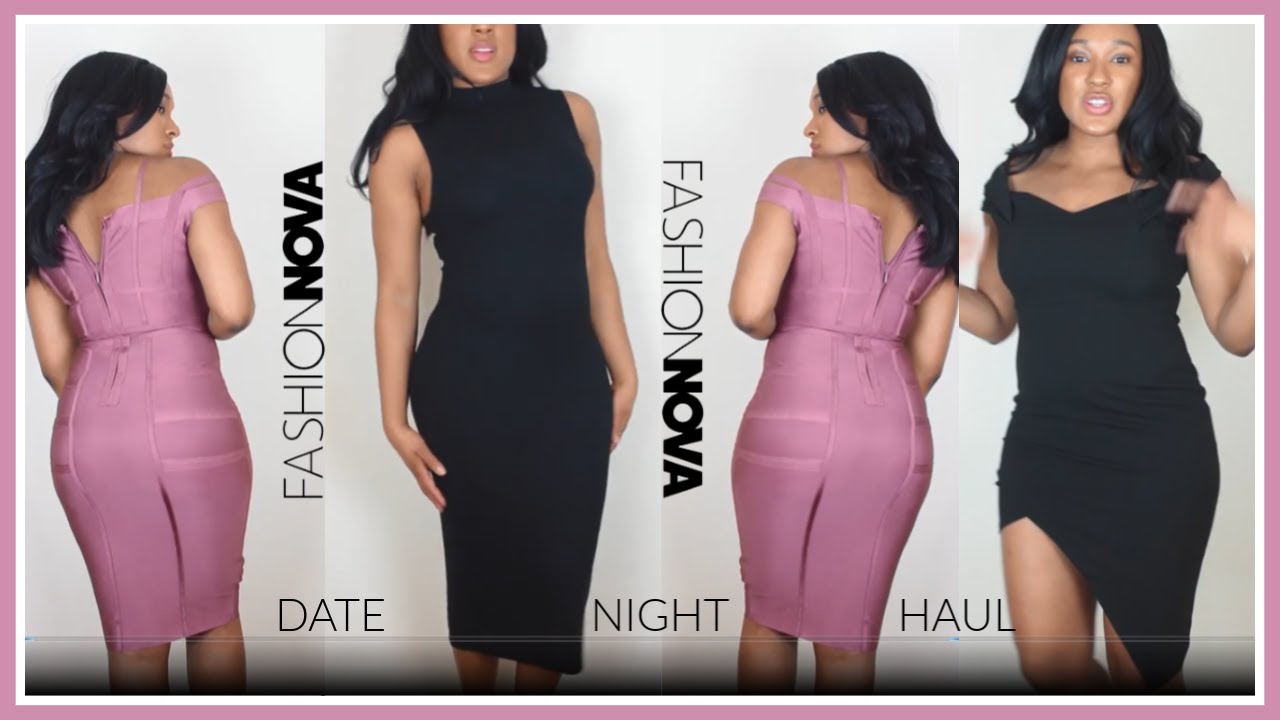 Fashion Nova | Date Night Try-On Haul - YouTube